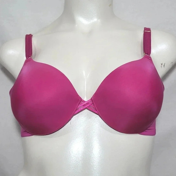36D Maidenform 9429 Weightless Extra Coverage Lift Underwire Bra Pink NWT - Picture 1 of 4